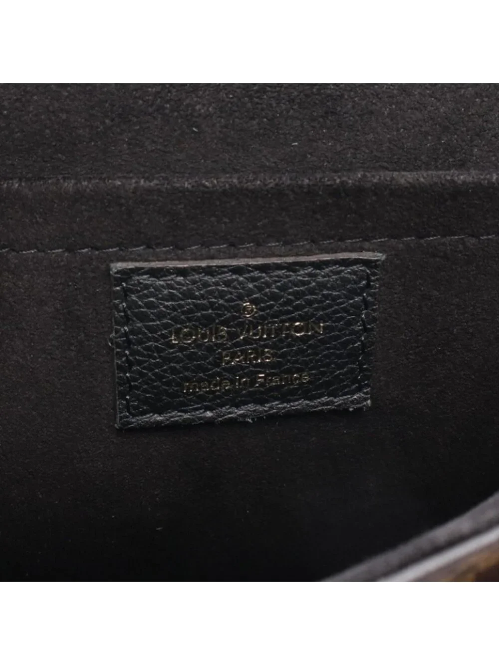 Louis Vuitton Marignan 2-Way Noir Canvas Leather Handbag